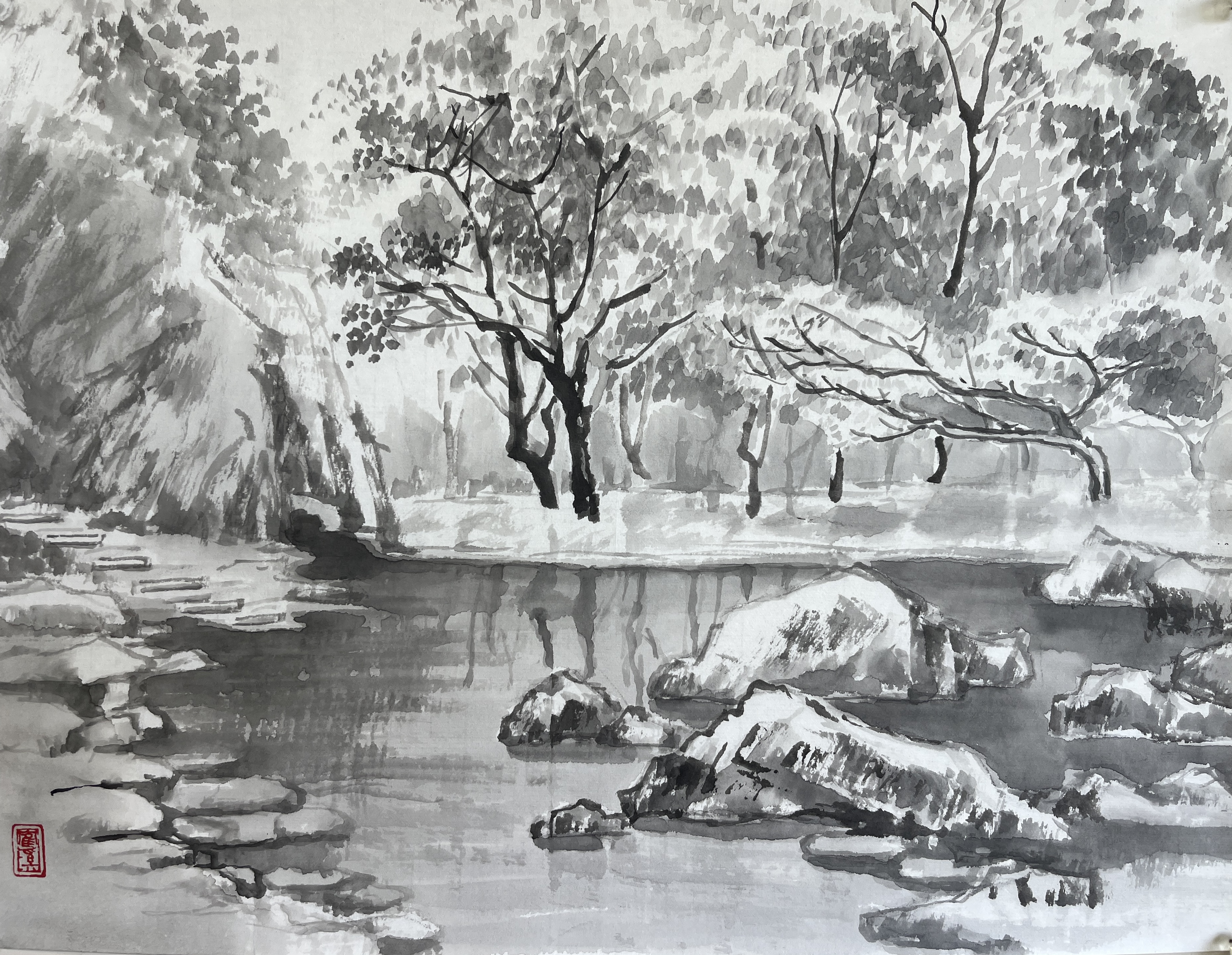 基礎から学ぶ水墨画｜講座紹介｜中日文化センター栄｜中日文化センター