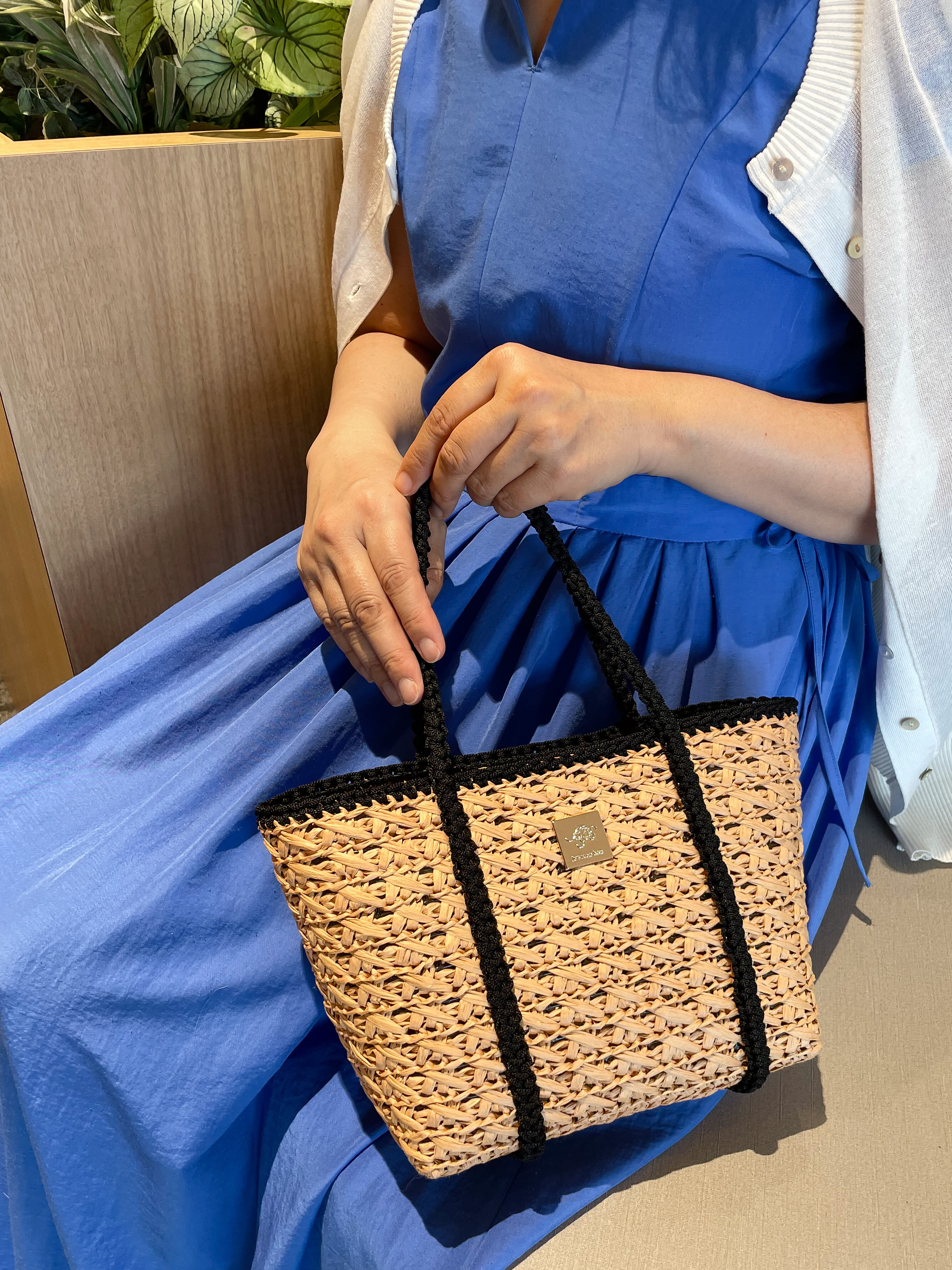 手作りを楽しむジュエリーバッグ（金曜クラス／かご風トートバッグ