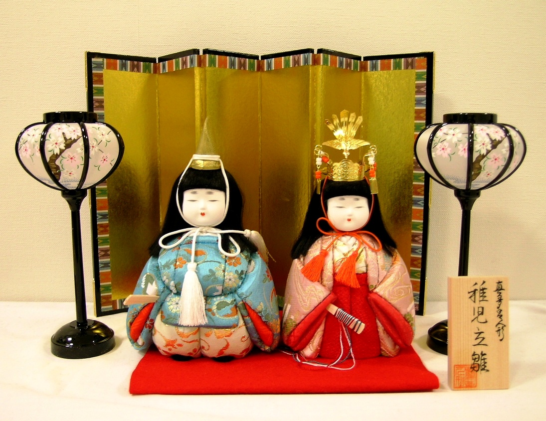 五月人形木目込み人形真多呂人形兜曳京都上賀茂神社