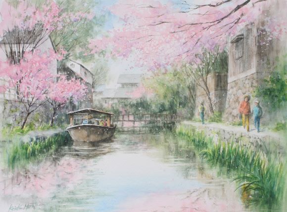 水彩風景画と似顔絵｜講座紹介｜津中日文化センター｜中日文化センター