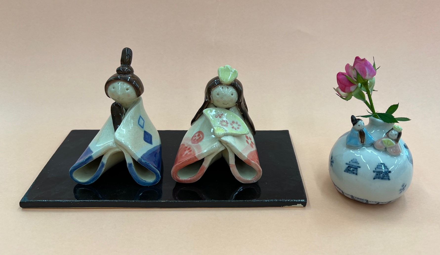 【1/10、24】陶芸で作るひな人形(美濃焼伝統工芸士  加藤芳平)