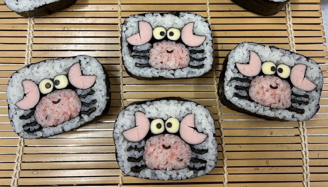 講座関連画像：みんな笑顔に！飾り巻き寿司