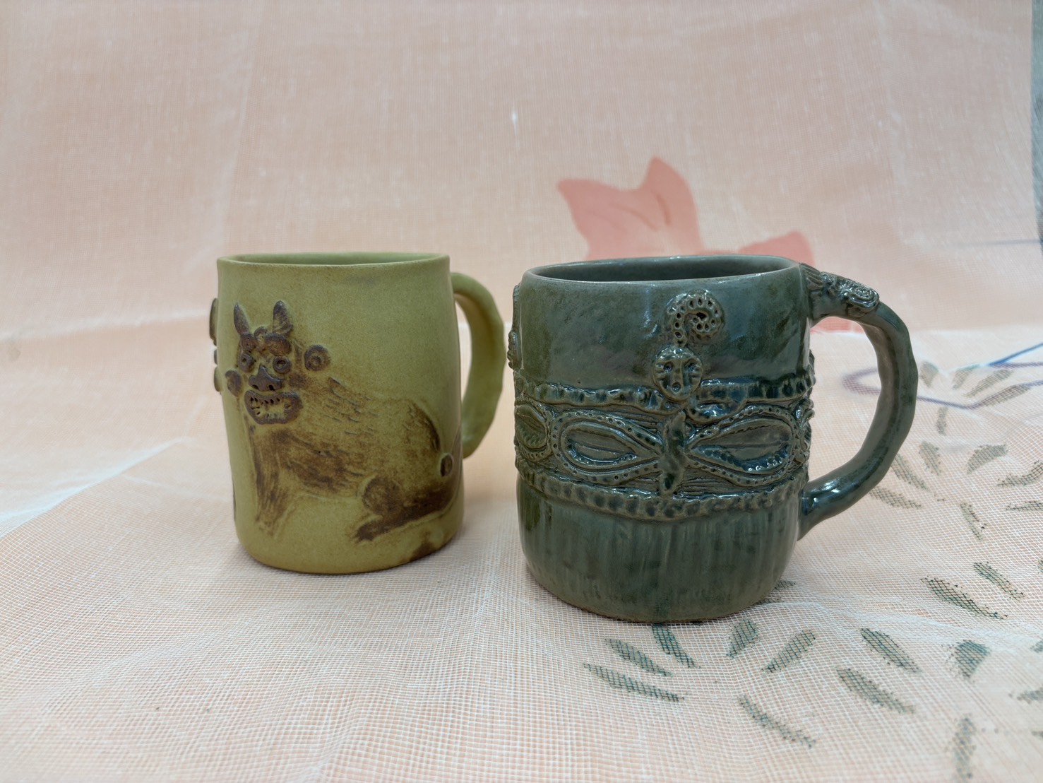 ユニオンビール・金線サイダー　 陶器製灰皿　青緑色 陶芸でビアカップを作ろう（土曜クラス） ｜講座紹介｜ぎふ中日文化