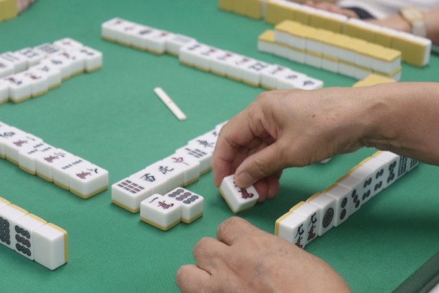 講座関連画像：レディース健康麻雀