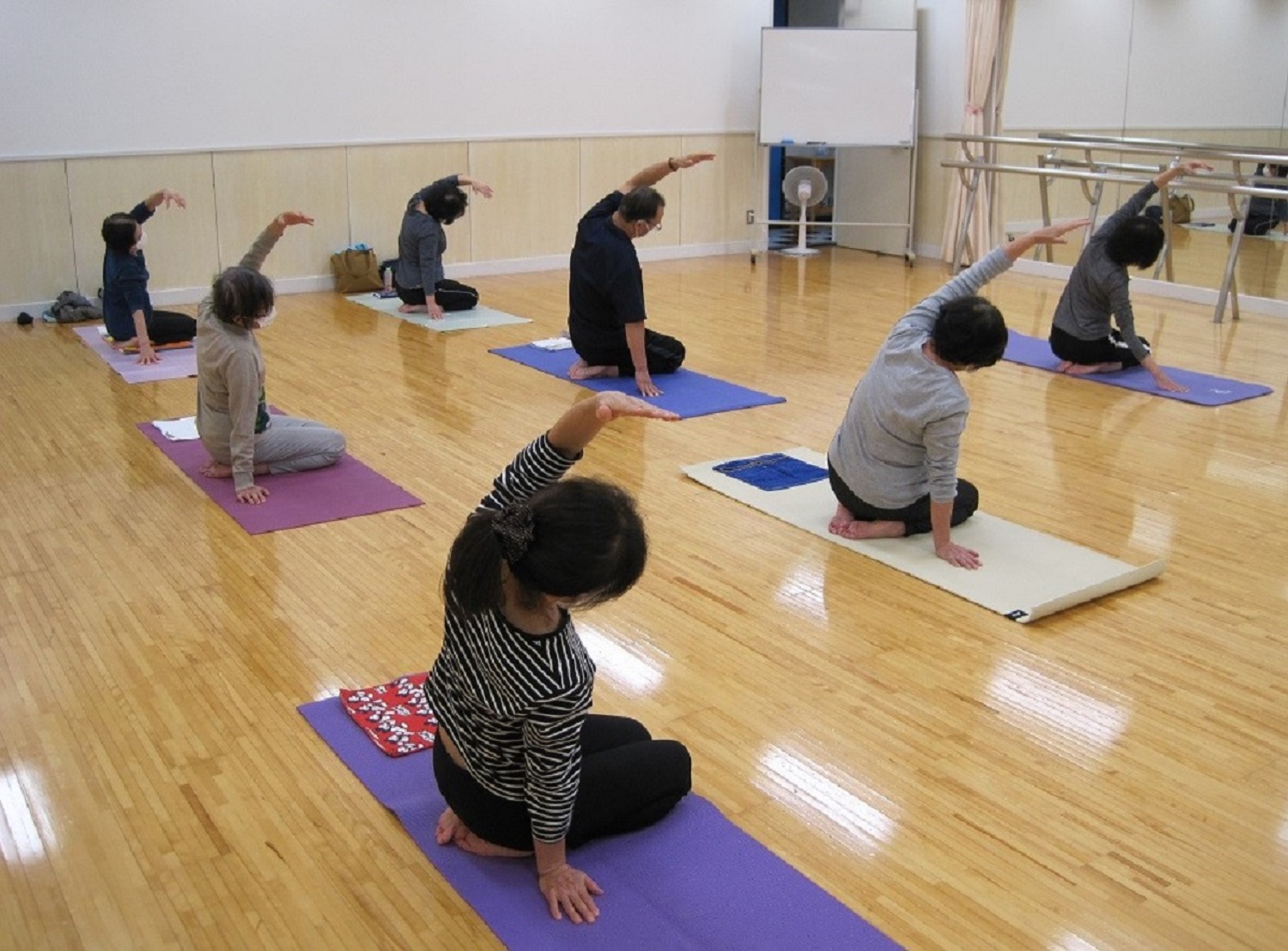 講座関連画像：足心ヨーガ